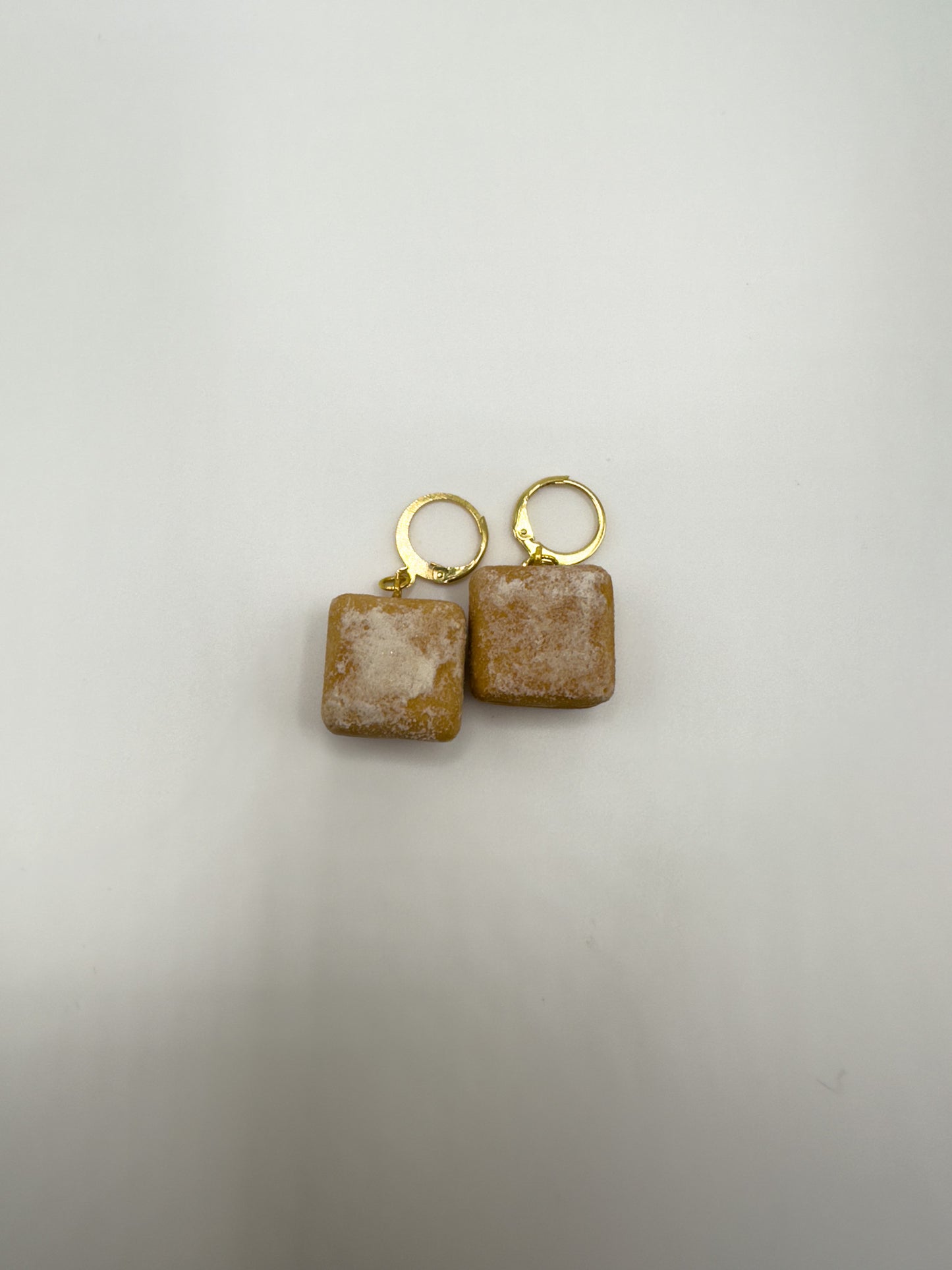 Beignet Huggie Earrings