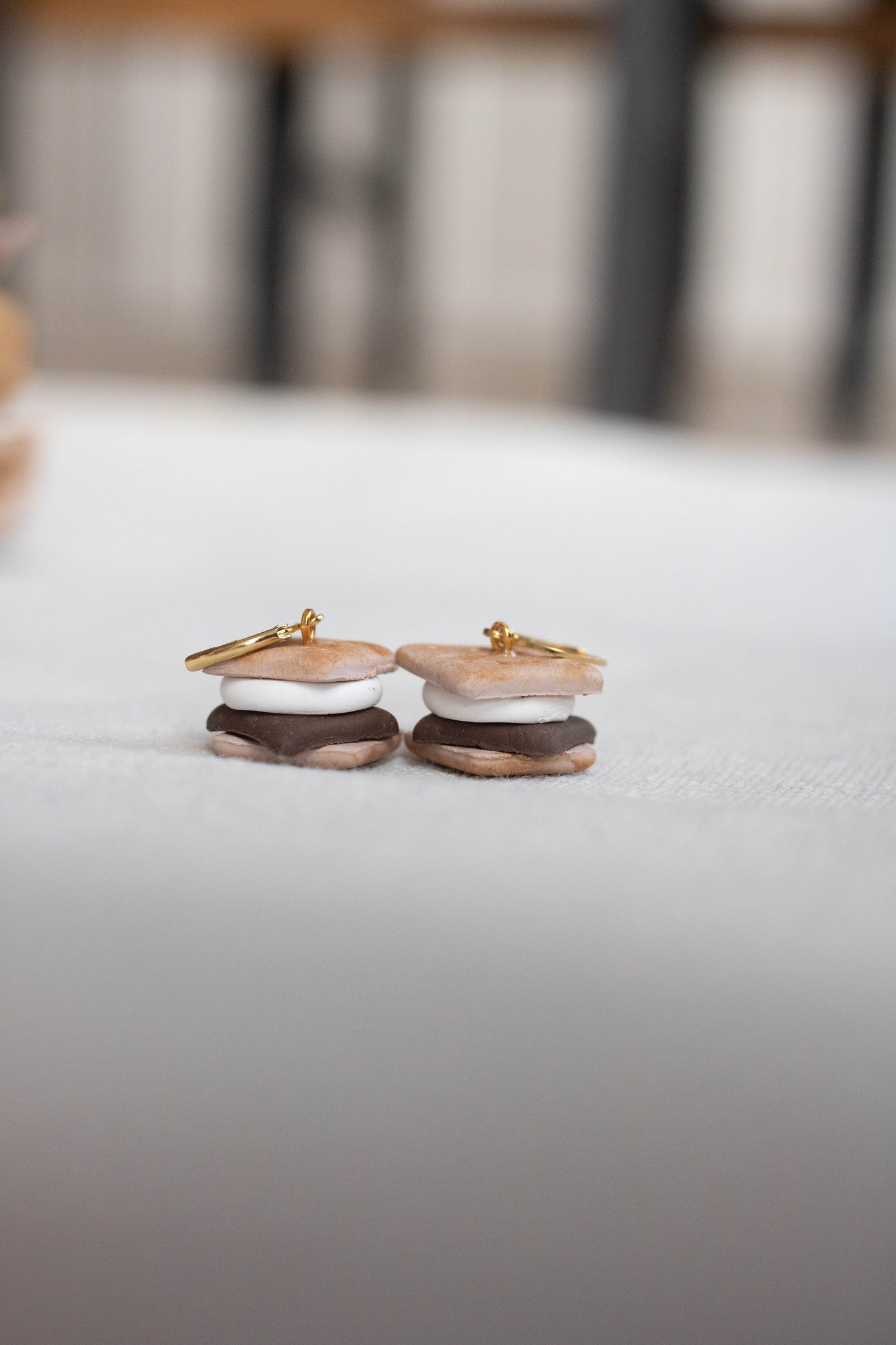 S'mores Earrings