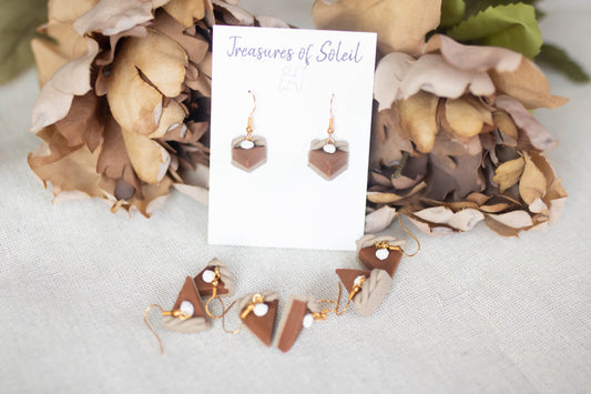 Pumpkin Pie Earrings